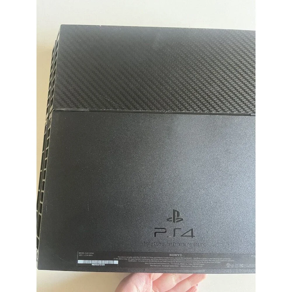 Sony PlayStation 4 PS4 500GB Black Console Gaming System CUH-1115A WITHOUT BOX